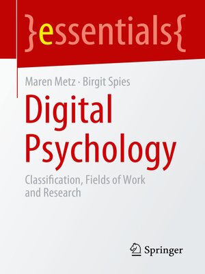 cover image of Digital Psychology